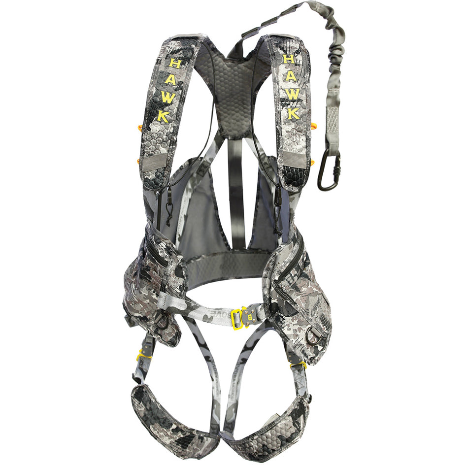 Hawk Elevate Pro Safety Harness Treestand with Quick Release Leg Buckles