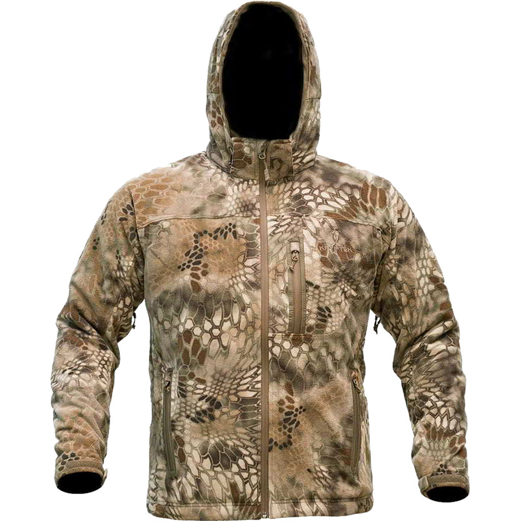 Kryptek Vellus Medium Windproof Hunting Jacket Highlander
