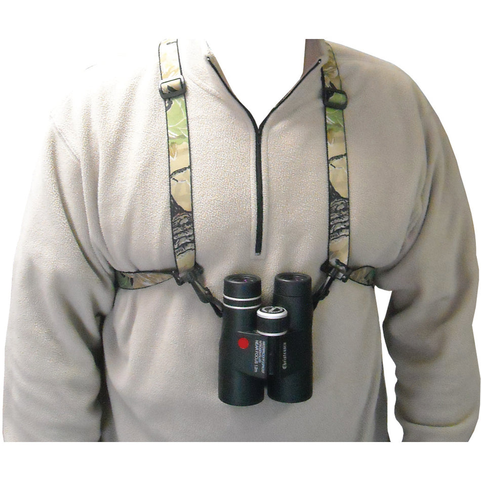 Horn Hunter Binocular Harness Camo Elastic Slide System