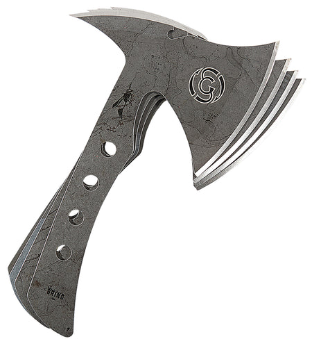 Southern Grind SG10070001 Wasp Throwing Axe Set, 8670 Steel, 11.50" Long, 4 Pieces with Sheath