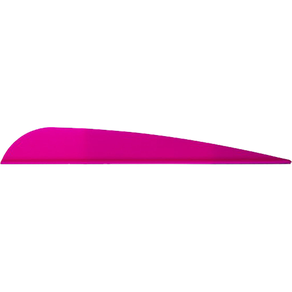 AAE Trad Hot Pink Vanes 4 Inch 50-Pack