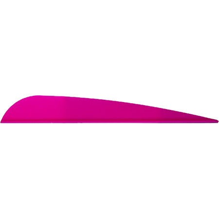 AAE Trad Hot Pink Vanes 4 Inch 50-Pack