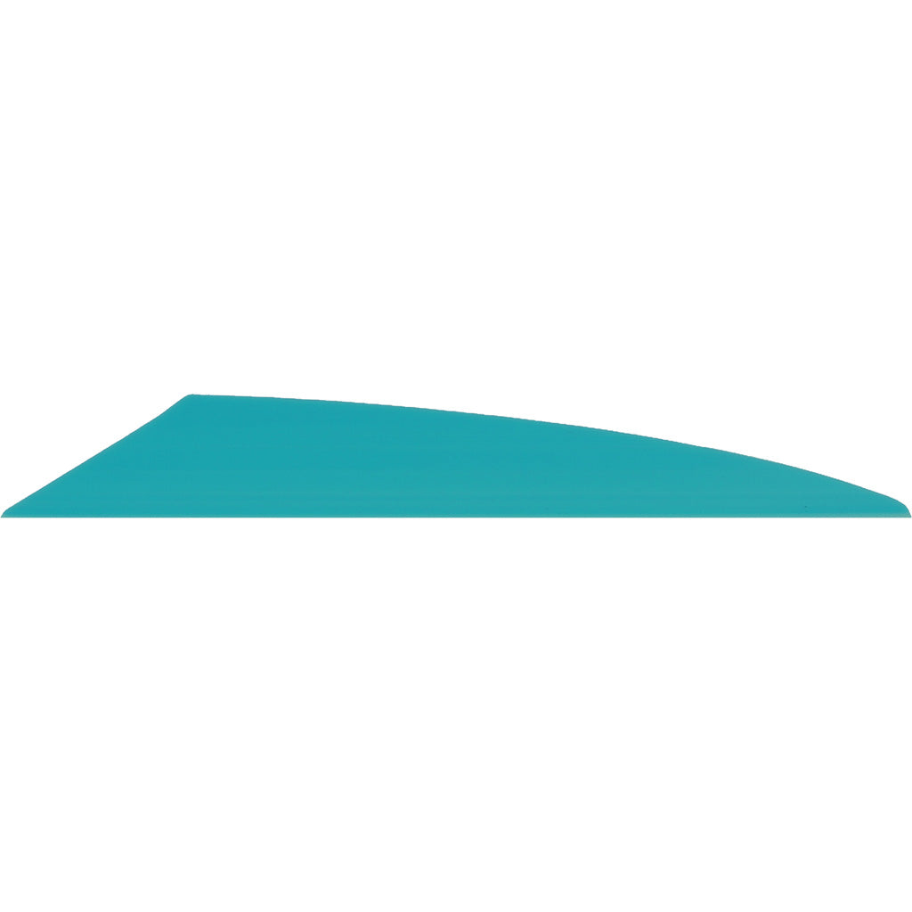 TAC Driver 3.75 in. Turquoise Arrow Vanes Pack of 100