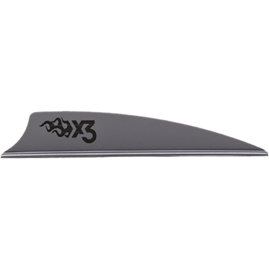 Bohning X3 Silver 2.25 Inch Arrow Fletching Pack of 100