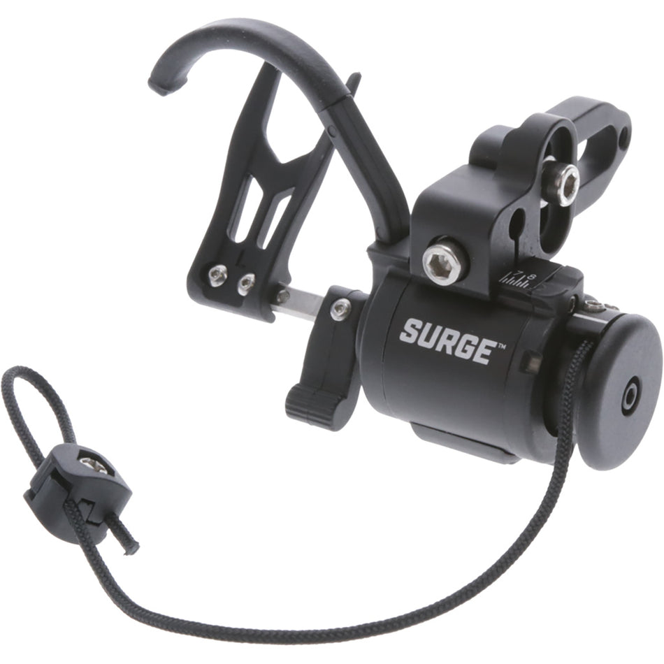 Apex Surge Black Left Hand Arrow Rest with Micro-Tune Clamp