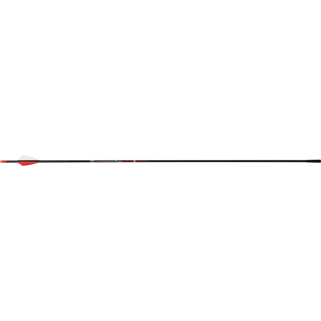 Victory VAP SS Sport 350 Stainless Infused Carbon Arrows 2 in. Vanes 6 pk.