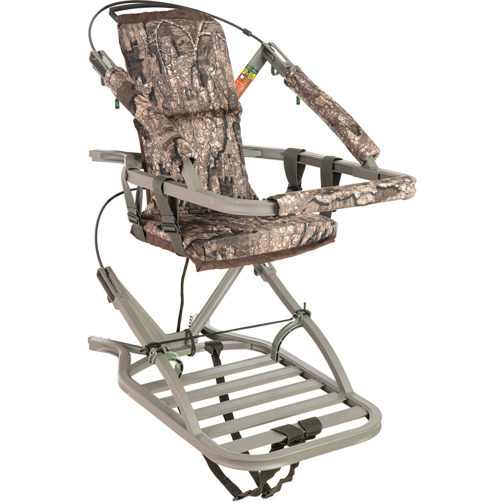 Summit Viper SD Climbing Stand with Dead Metal Dampening Realtree Timber