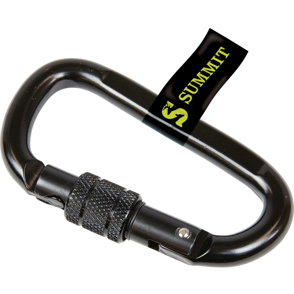 Summit Locking Carabiner Mountaineering Style with Secure Lock
