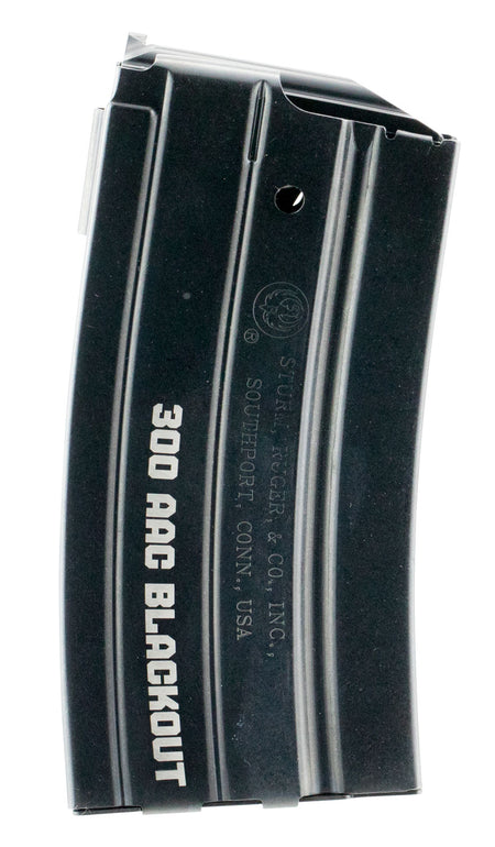 Ruger Mini-14 20-Round .300 Blackout Black Steel Factory Magazine (90484)