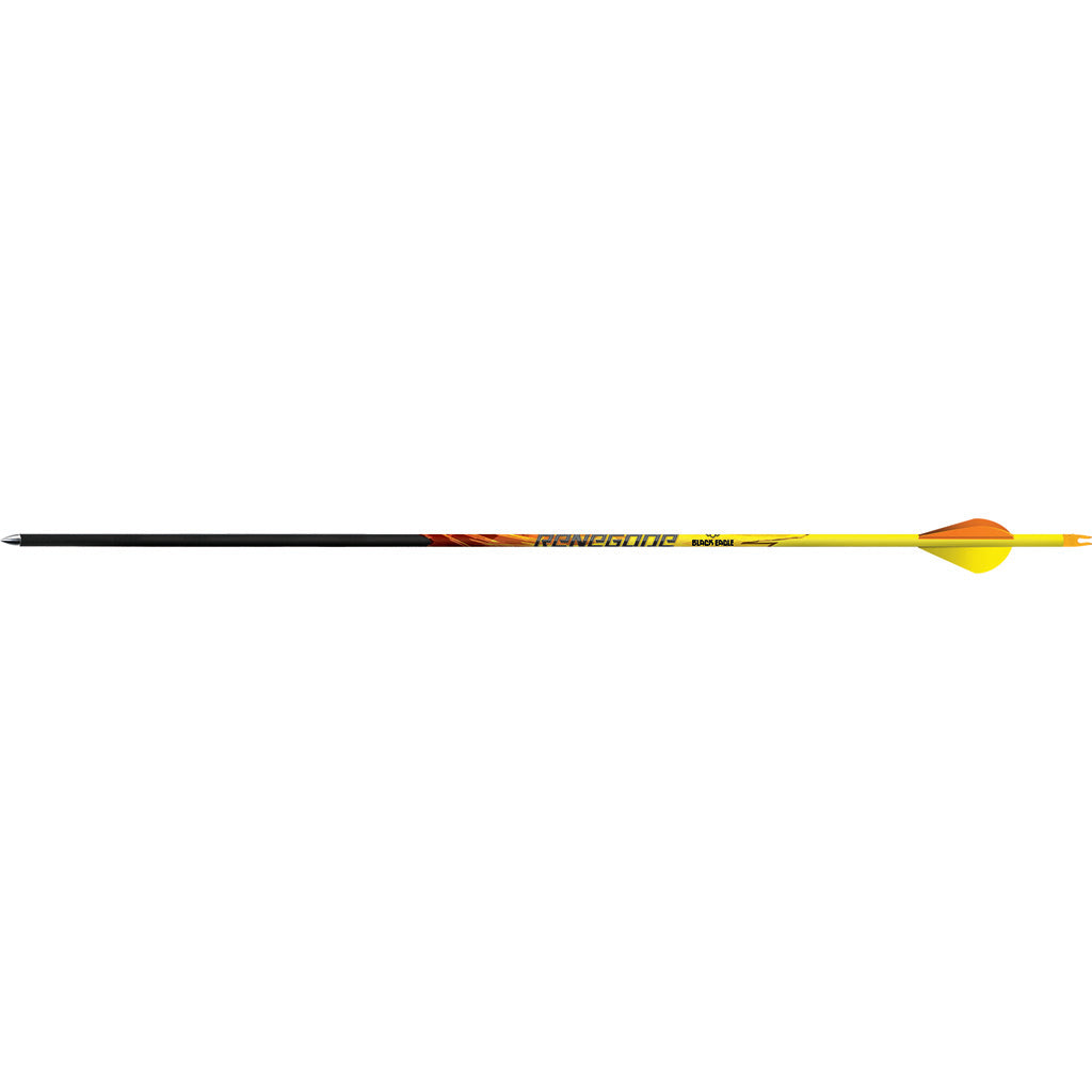Black Eagle Renegade 350 .005 Small Diameter Carbon Hunting Arrows 6 pk.