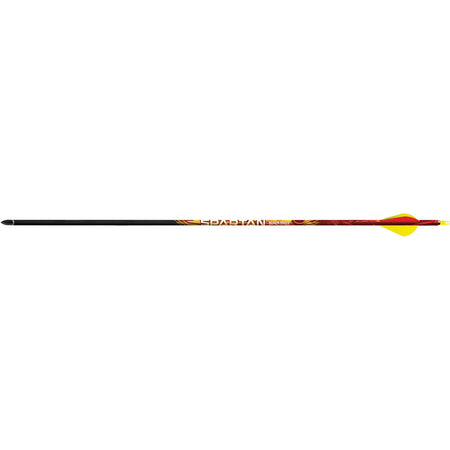 Black Eagle Spartan 400 .003 Carbon Hunting Arrows Blazer Vanes Pack of 6