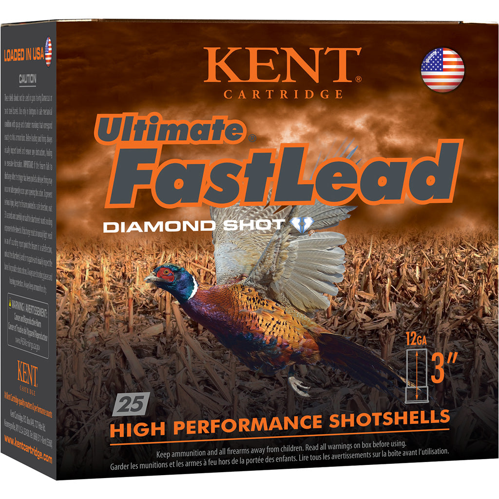 Kent Cartridge K123UFL506 Ultimate Fast Lead 12 Gauge 3 1-3/4oz #6 1300 fps