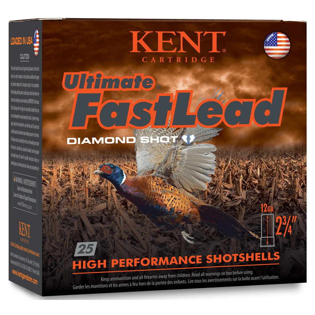 Kent Cartridge K122UFL3675 Ultimate Fast Lead 12 Gauge 2-3/4 1-1/4oz #7.5 1350 fps