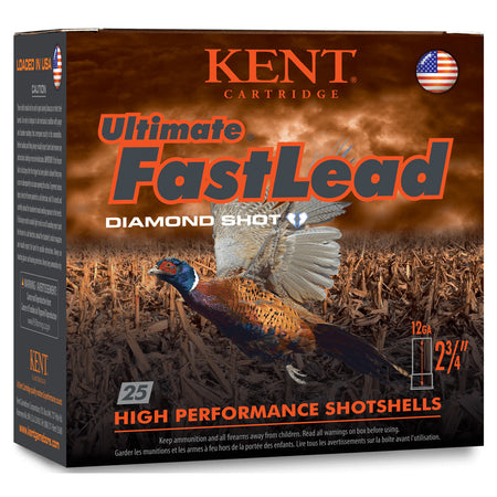 Kent Cartridge K122UFL3675 Ultimate Fast Lead 12 Gauge 2-3/4 1-1/4oz #7.5 1350 fps