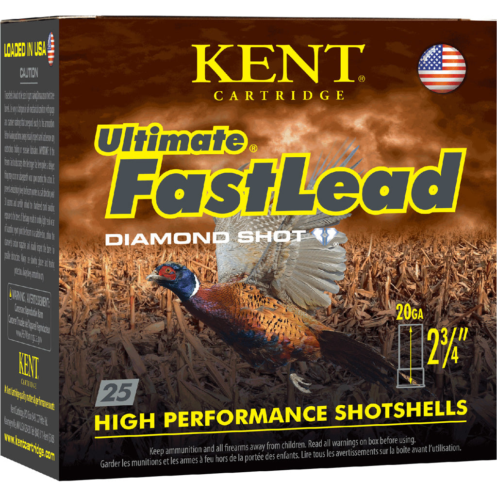 Kent Ultimate Fast Lead Upland Load 20 ga. 3 in. 1 1/4 oz. 6 Shot