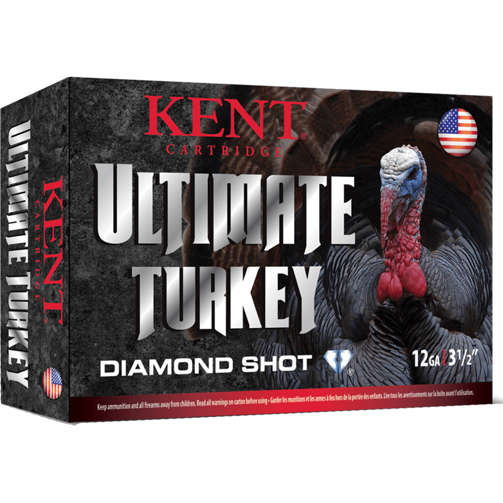Kent Cartridge Ultimate Turkey Diamond Shot Shotgun Ammo 12 Gauge 2.75 in 1-5/8 oz #5