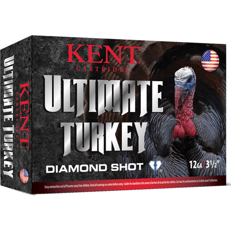 Kent Cartridge Ultimate Turkey Diamond Shot Shotgun Ammo 12 Gauge 2.75 in 1-5/8 oz #5