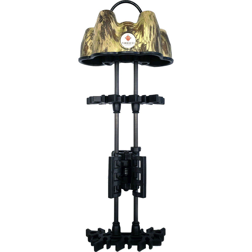Conquest Talon 5+2 Arrow Quiver Kryptek Highlander Camo Micro Grippers