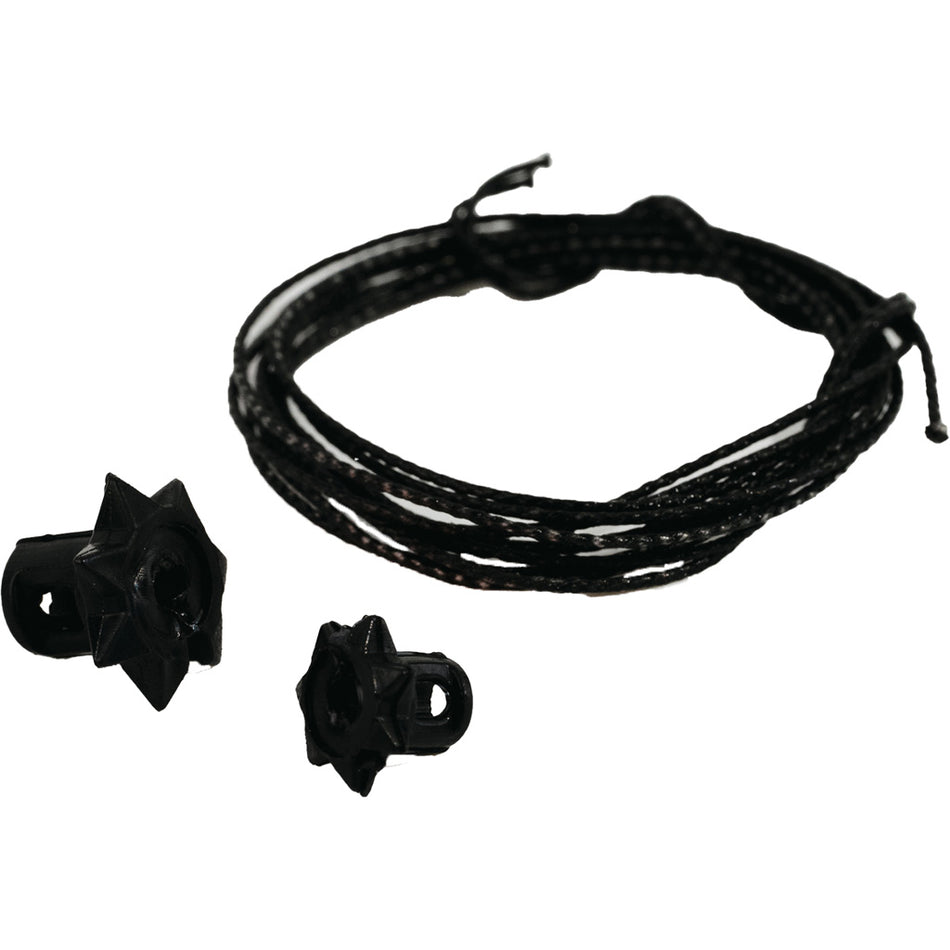 Bowmar Black Nose Button Recurve 2 Piece Small Large Set