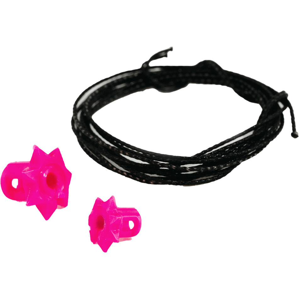 Bowmar Pink Nose Button Recurve 2 Piece Small Large Set