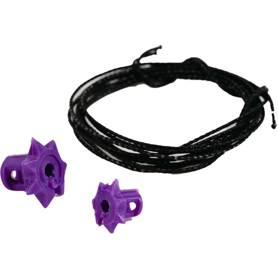 Bowmar Purple Nose Button Recurve 2 Piece Small Large Set