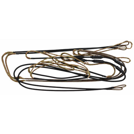 GAS Ghost XV Camo String and Cable Set with Black Serving Prime Black 3 Compound Bow
