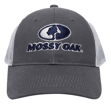 Outdoor Cap MOFS46B Mossy Oak Charcoal White Adjustable Heavy Structured Baseball Cap