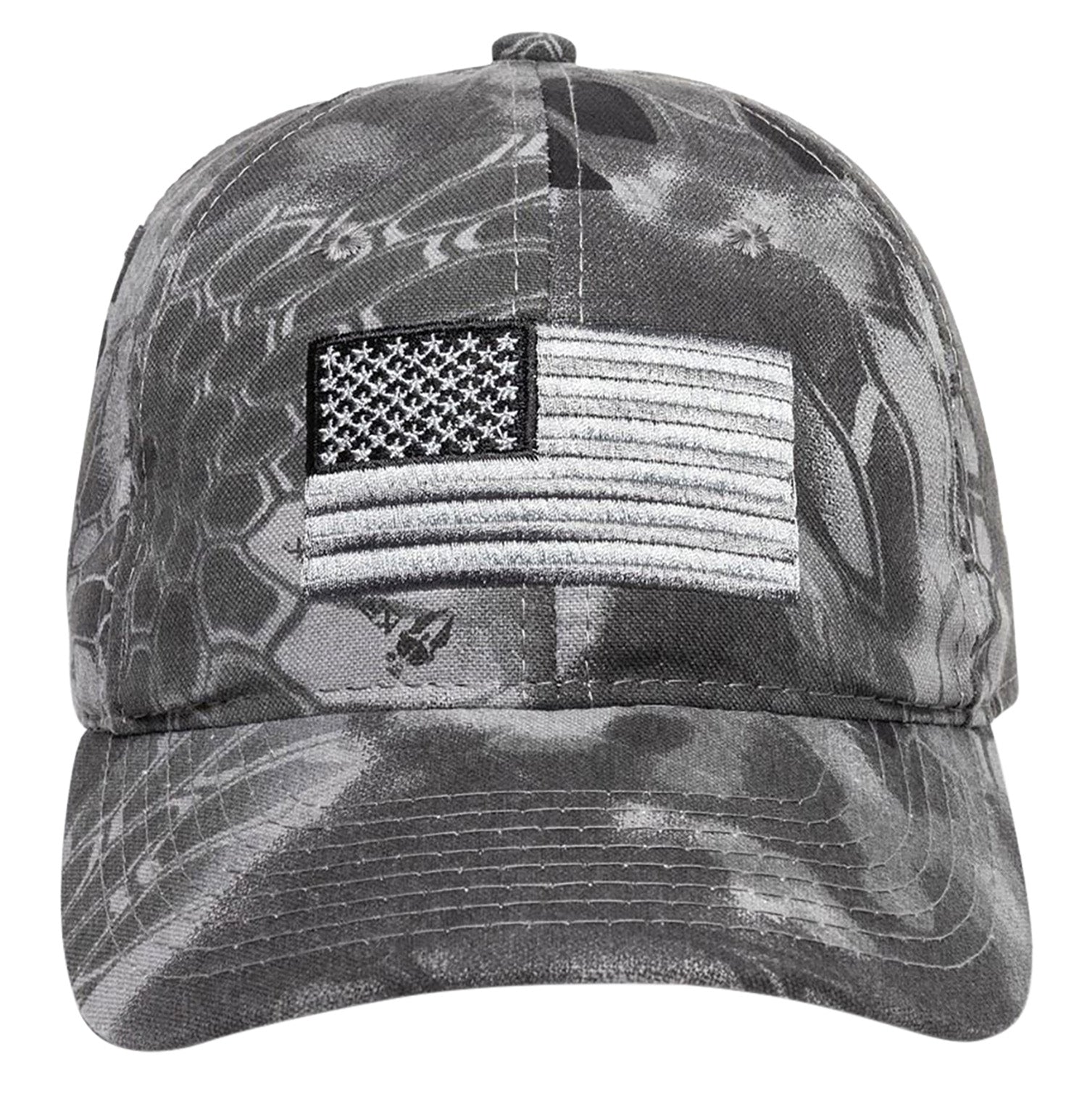 USA Flag Kryptek Raid Unstructured Hook & Loop Cap OSFA Outdoor Cap 120159-3-3