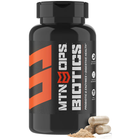 MTN Ops Biotics Gut Health Pre and Probiotic 30 Capsules