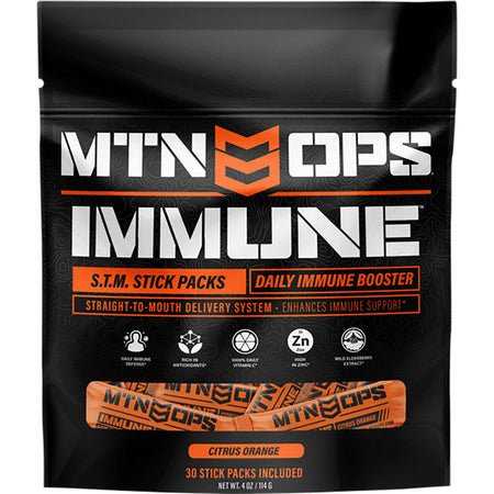 MTN Ops Immune Daily Boost Stick Pack 30 Serving Formula