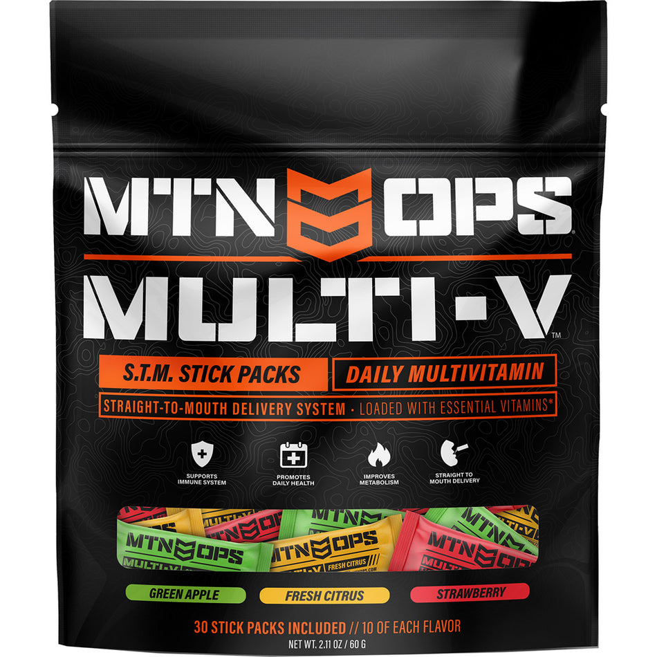 MTN Ops Multi V Complete Nutrition Stick Pack 30 Servings
