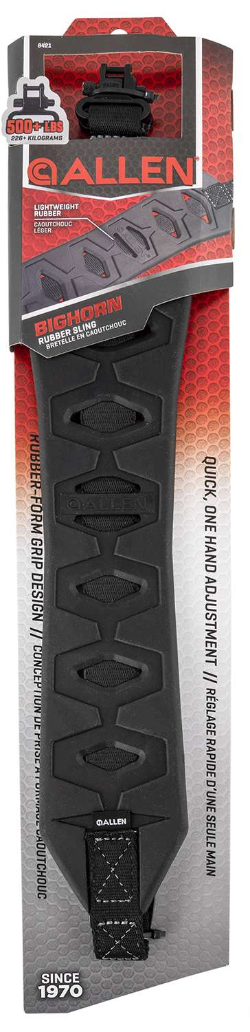 Allen Bighorn Charcoal/Black Rubber Padded Gun Sling