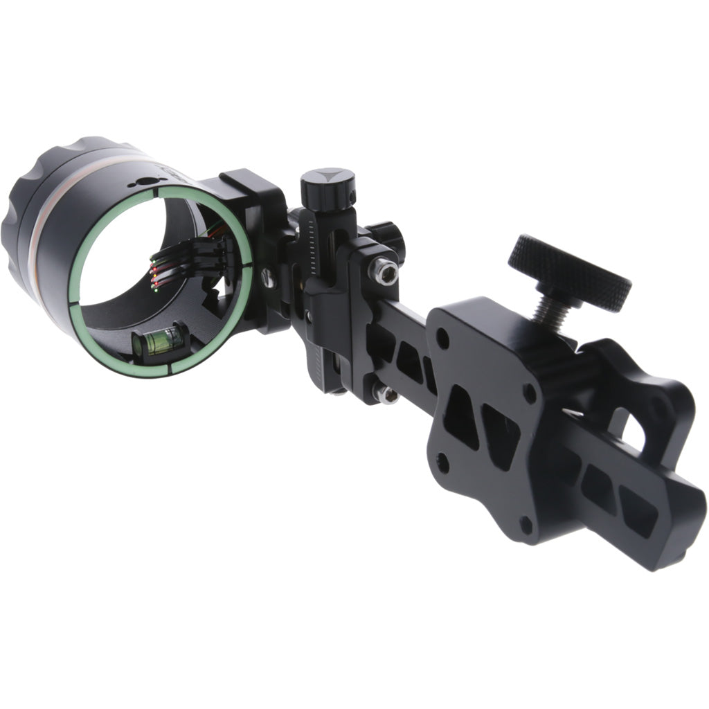 Apex Magnitude Dovetail Mount Archery Sight 5 Pin .019 Black RH/LH