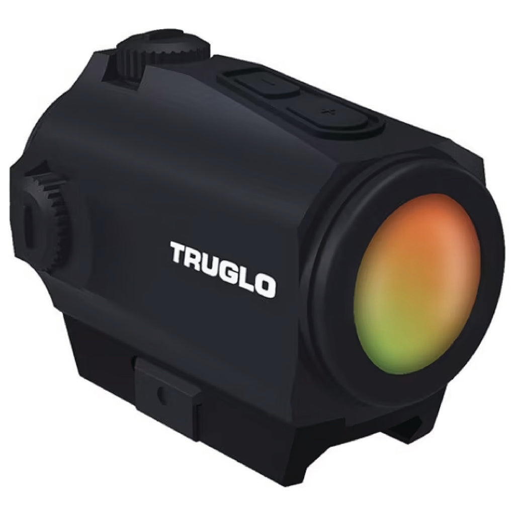 TruGlo Tru-Tec 25mm Compact Red Dot Sight 2-MOA w/ Picatinny Rail Mounts