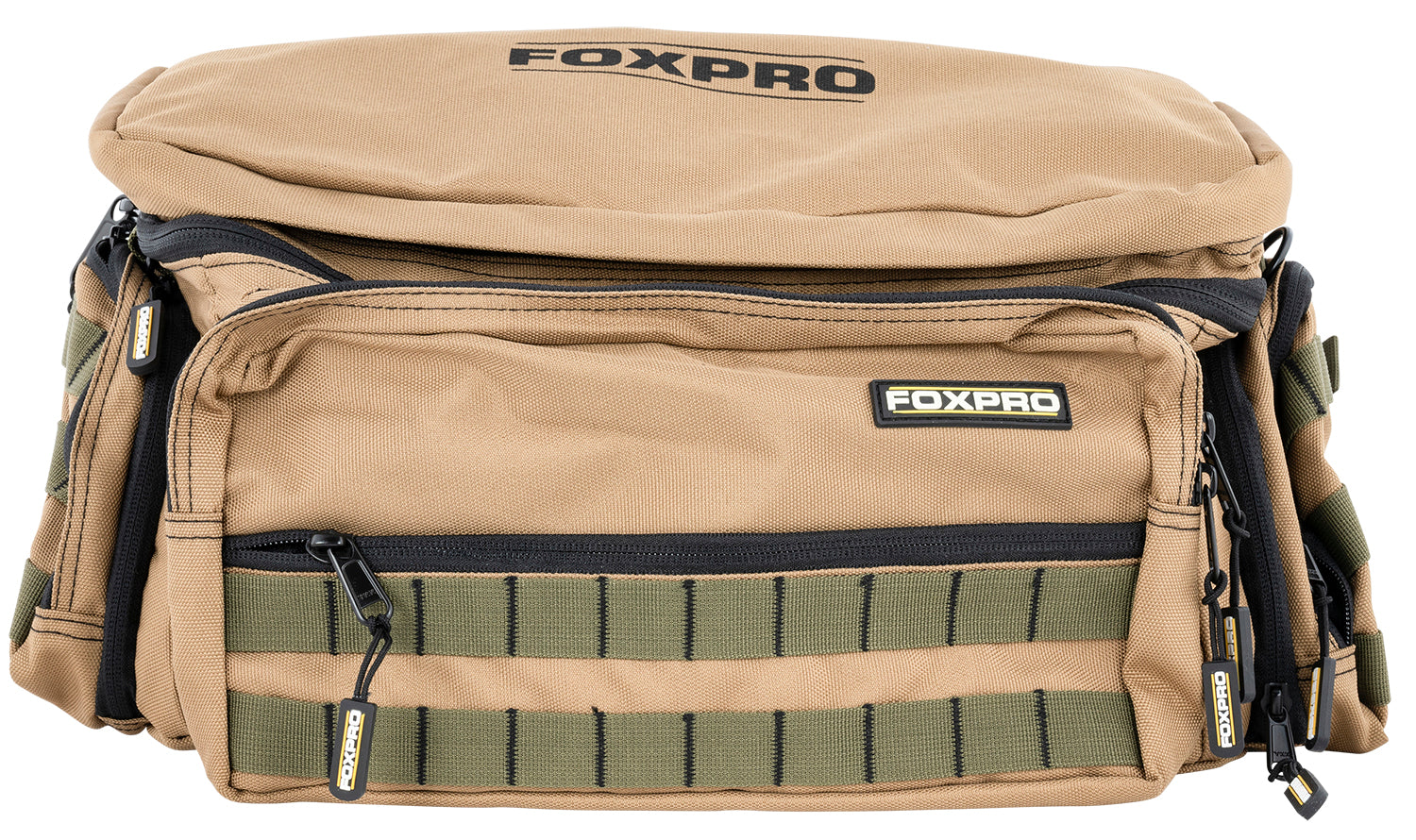 Foxpro FXPSCOUTPK Scout Pack 900D Coyote Brown Polyester Vest-Style Game Call Carrier