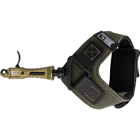 B3 Rook Wrist Strap Archery Release OD Green Swivel Stem Multiple Length Settings