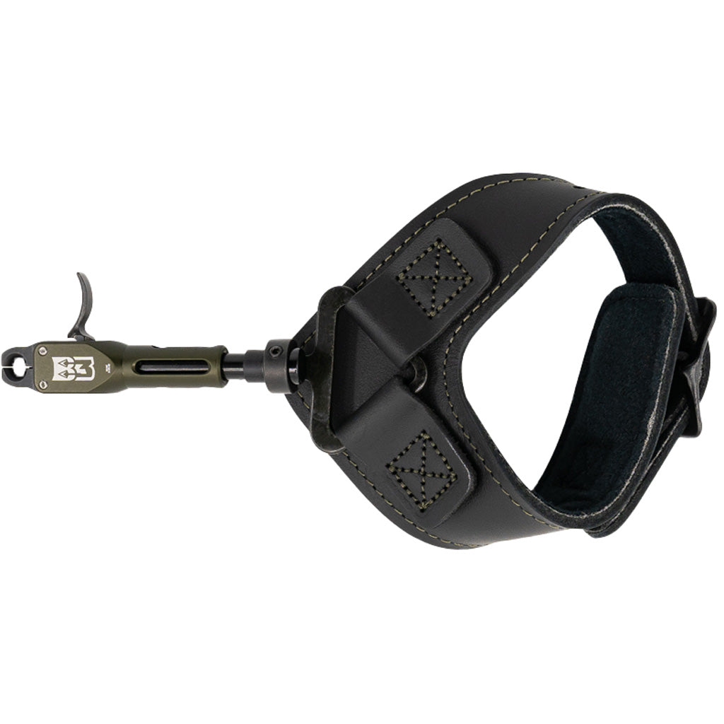 B3 Rival Wrist Strap Archery Release OD Green Swivel Stem Infinite Adjustment