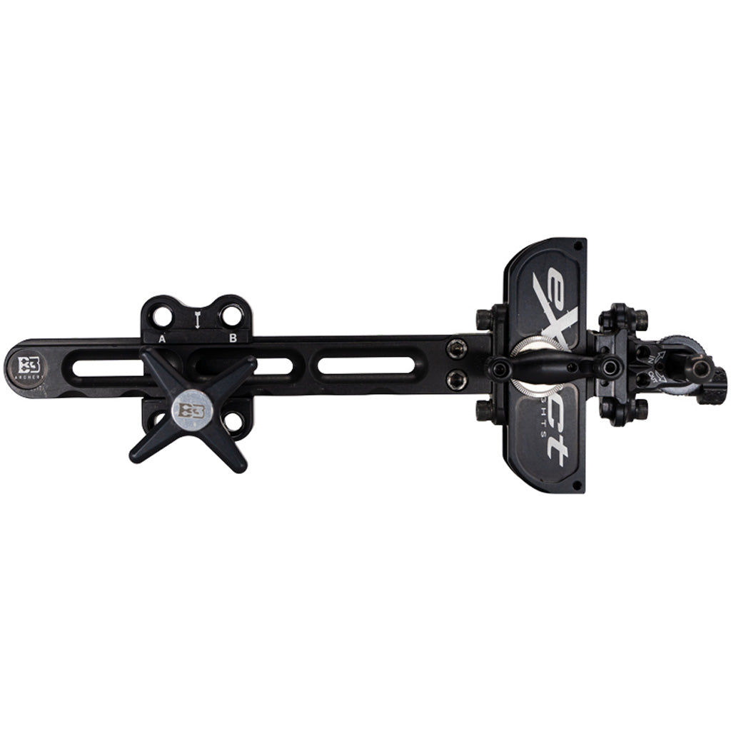 B3 Exact Rize Target Sight RH 6-Inch Bar with Lockdown Knob and Sight Light