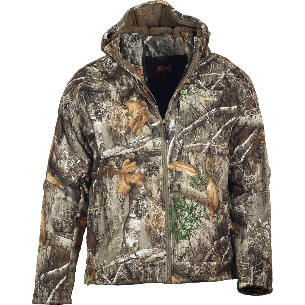 Gamehide Broadside Zip-Out Liner Jacket Realtree Edge Medium