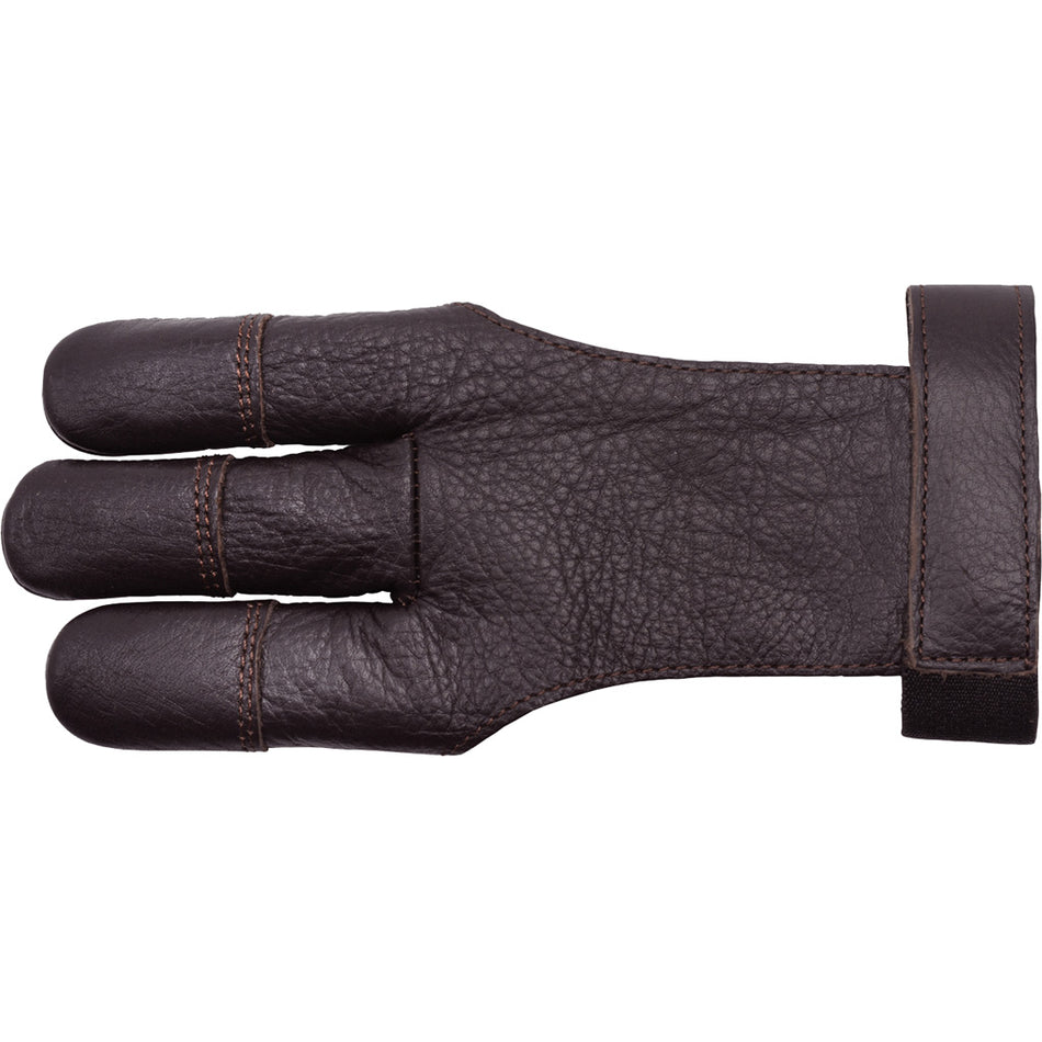 30-06 Genuine Cowhide Shoot Glove 3 Finger Brown Large