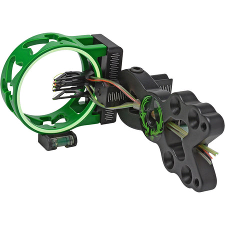 30-06 Aluma Ambidextrous 5-Pin .019 Bow Sight with Drop Pin and Level