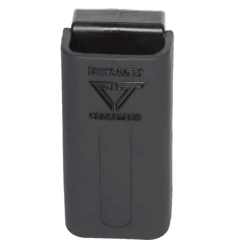 Limbsaver Cross-Tech Single Stack Mag Holder with Belt Clip Black