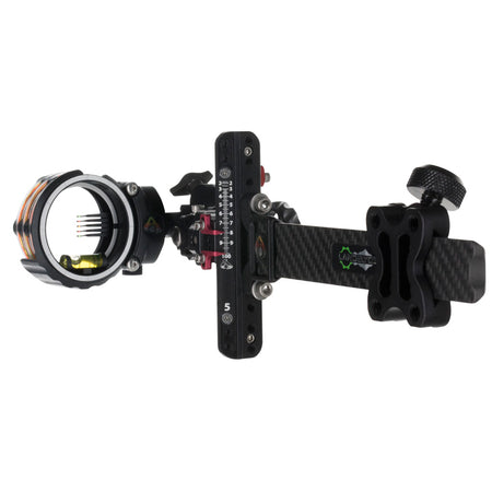 Axcel LANDSLYDE Carbon Pro 5 Pin .019 RH AccuStat II Bow Sight