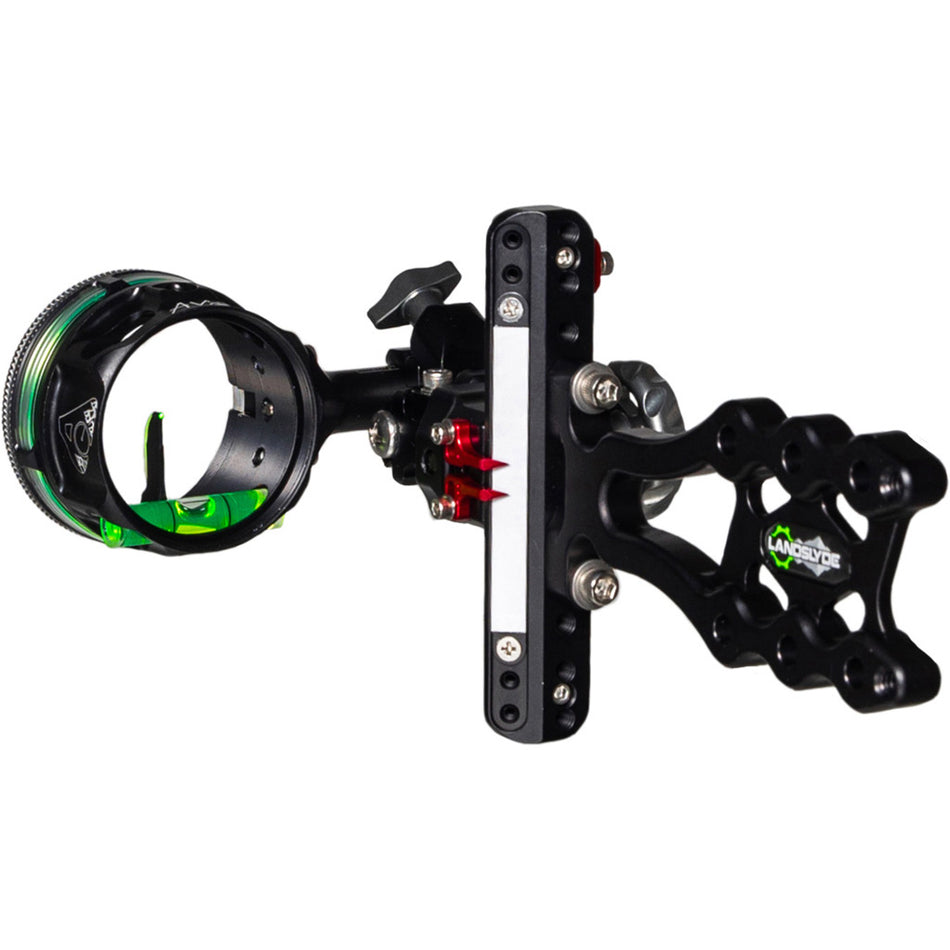 Axcel LANDSLYDE 1 Pin .010 Green RH AVX-41 Non-Dampened Bow Sight