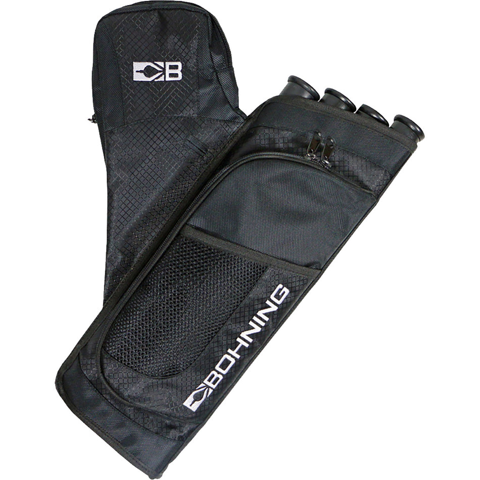 Bohning Black Sky Archery Target Quiver Black 4-Tube