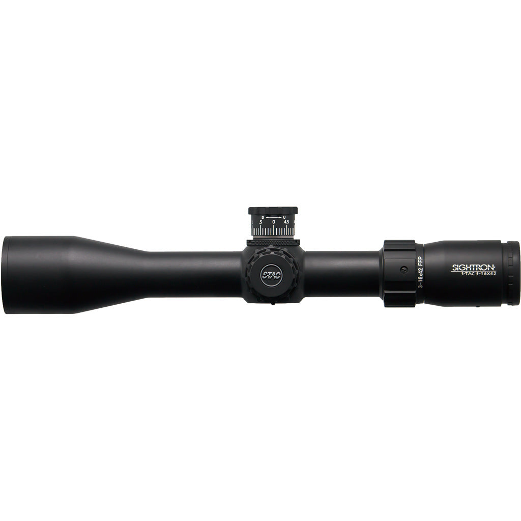 Sightron S-TAC 3-16X42mm 30mm Tube Zero Stop Front Focal Plane Illuminated MH-2 Reticle