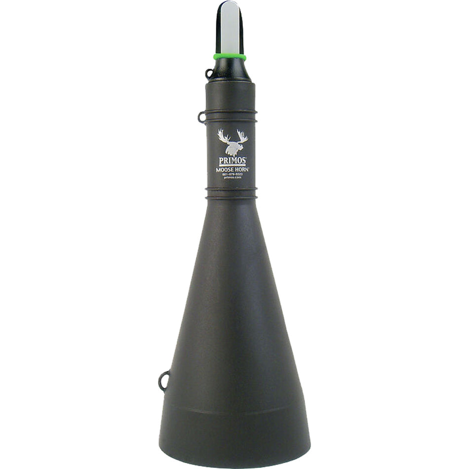 Primos Moose Horn Freeze-Proof Open Reed Call Black 12 in.