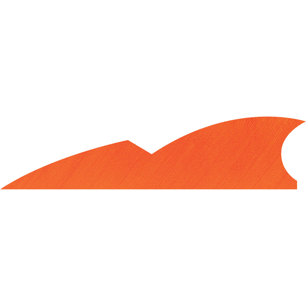 Gateway Batwing Arrow Fletching Feathers Tangerine 2 in. LW 50 pk.