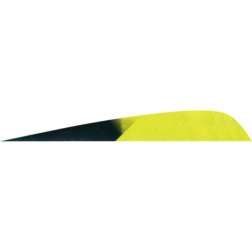 Gateway Parabolic Kuro Lemon Lime 4 in. Left Wing Arrow Feathers 50 pk.