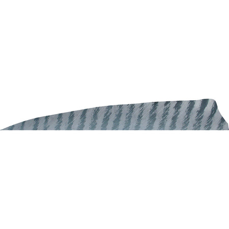 Gateway Barred Grey Shield Cut Feathers 4 in. LW 50-Piece Pack